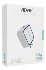 Cargador Vidvie Carga Rapida Plm302