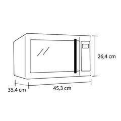 Horno microondas HACEB 0.7 HMME