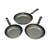 Juego de 3 sartenes antiadherente IMUSA de 18, 20 y 24 cm