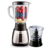 Licuadora silver – vaso de vidrio HOME ELEMENTS