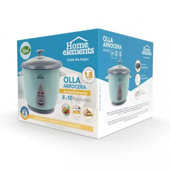 Olla arrocera Línea Mint 1.8L HOME ELEMENTS