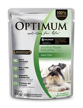 Alimento húmedo OPTIMUM perro raza pequeña