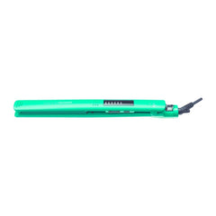 Plancha de cabello GAMA led aqua verde