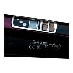 Plancha de cabello KALLEY K-PABI6 ceramica negro