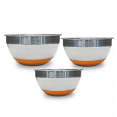 Set x 3 bowls HOME ELEMENTS acero inoxidable