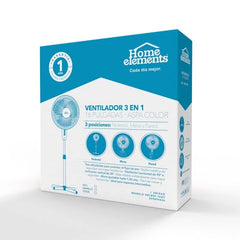 Ventilador 3 en 1 - Aspa Color HOME ELEMENTS