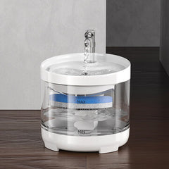 Fuente de agua silenciosa para gatos