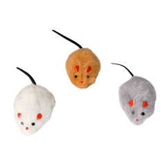 RATONES PELUCHE X 3