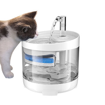 Fuente de agua silenciosa para gatos