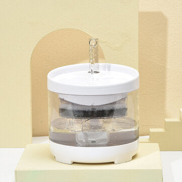 Fuente de agua silenciosa para gatos