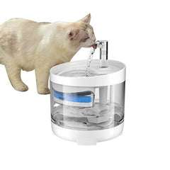 Fuente de agua silenciosa para gatos