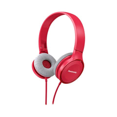 Audífonos de diadema alámbricos PANASONIC On Ear RP-HF100ME Rojo