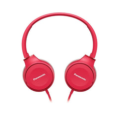 Audífonos de diadema alámbricos PANASONIC On Ear RP-HF100ME Rojo
