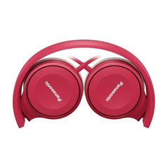 Audífonos de diadema alámbricos PANASONIC On Ear RP-HF100ME Rojo