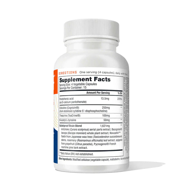 Claridad mental y alerta BULLETPROOF