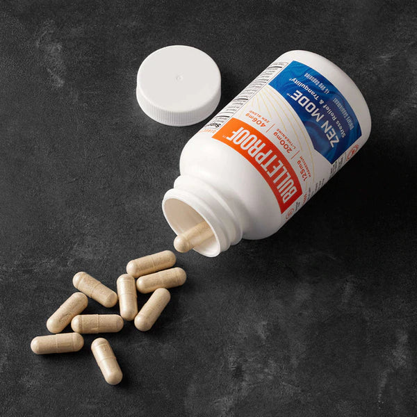 Suplemento BULLETPROOT MODO ZEN alivio del estrés