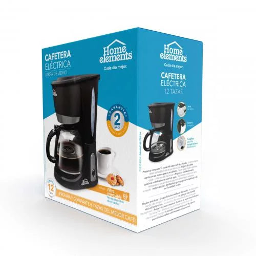 Cafetera Eléctrica HOME ELEMENTS
