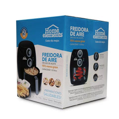 Freidora de aire 1.8 litros HOME ELEMENTS