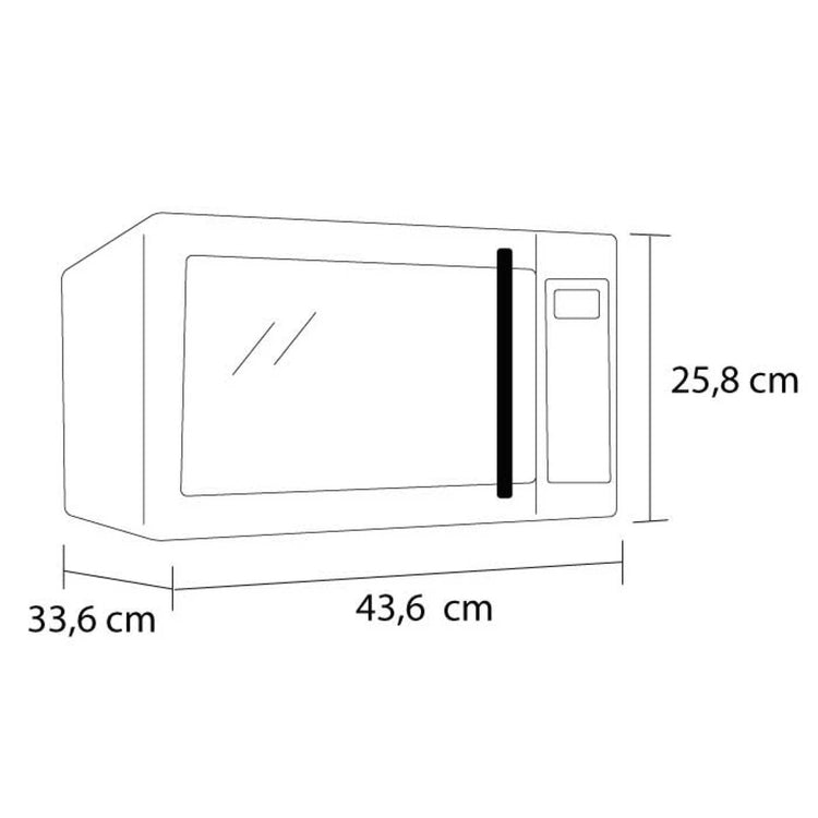 Horno microondas HACEB 0.7 ARHM