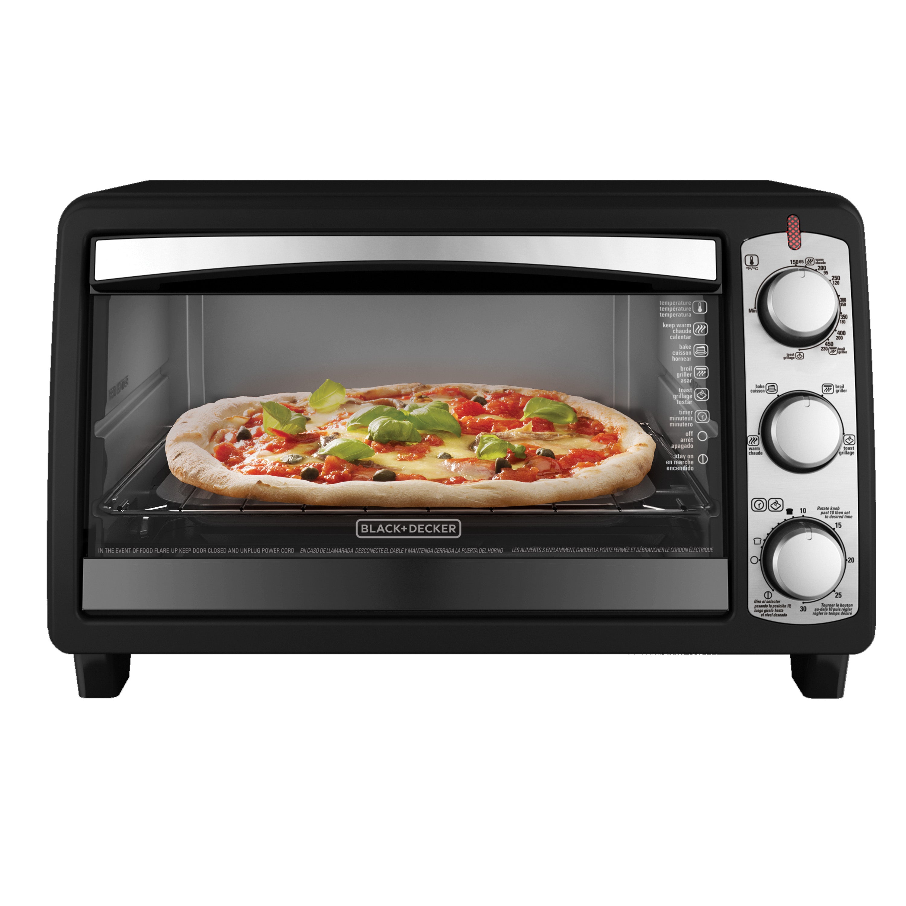 Horno tostador BLACK+DECKER 14 Lt TO1940BD