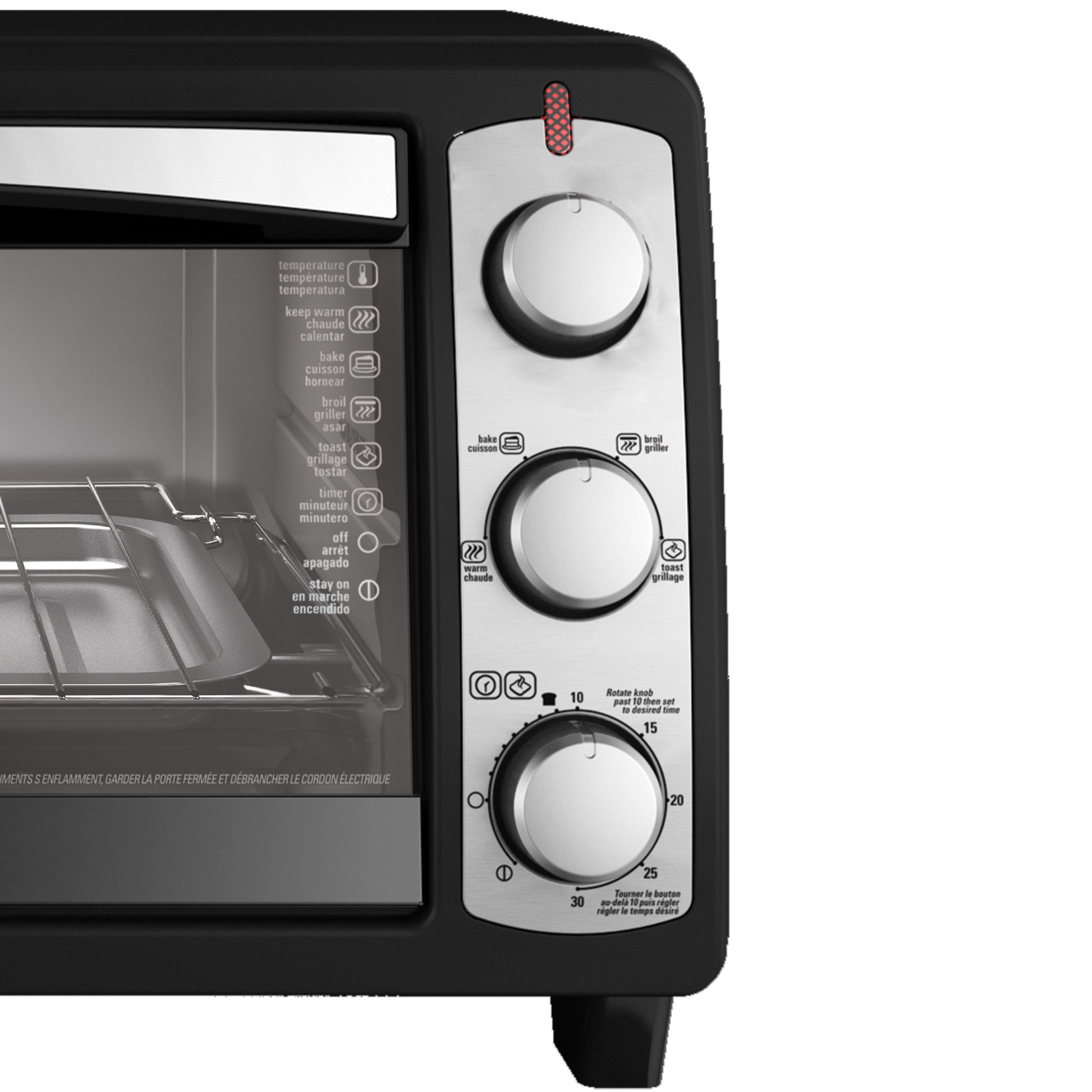 Horno tostador BLACK+DECKER 14 Lt TO1940BD