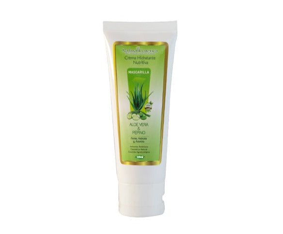 MASCARILLA FACIAL ALOE VERA Y PEPINO