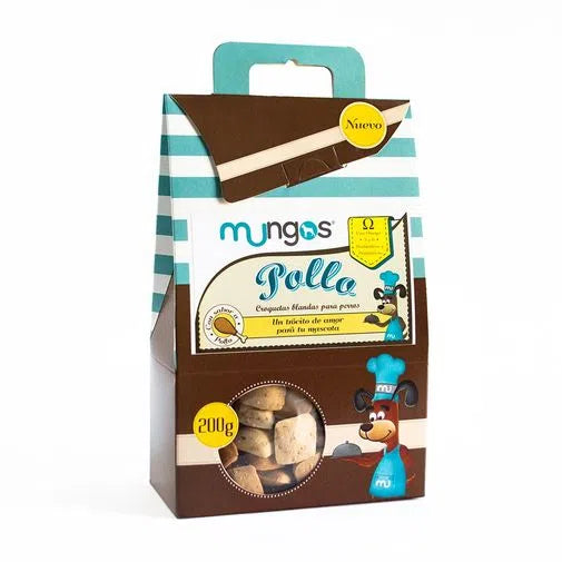 Galletas blandas cachorros MUNGOS pollo