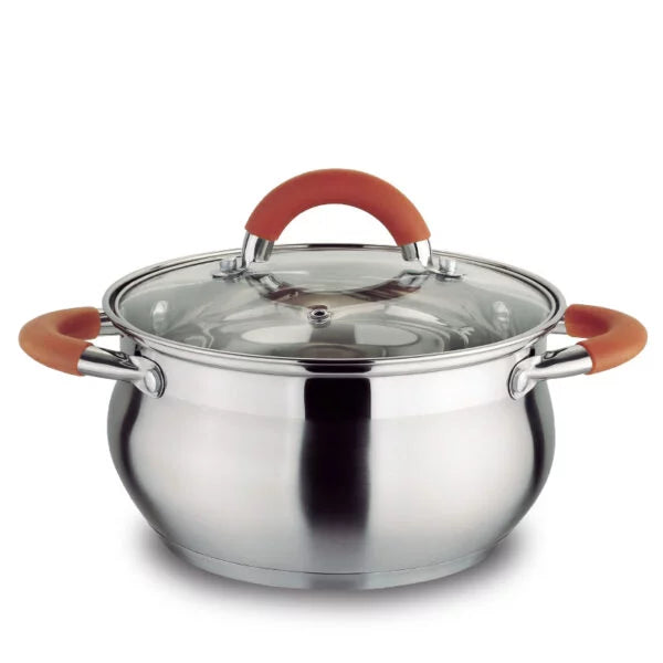 Olla en acero inoxidable 22 cm HOME ELEMENTS