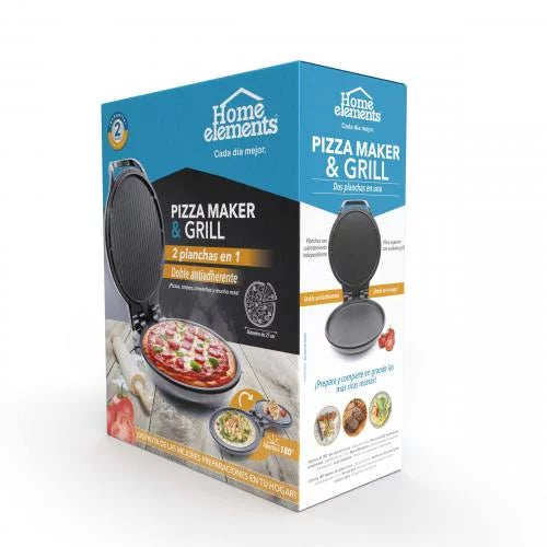 Pizza maker y grill HOME ELEMENTS