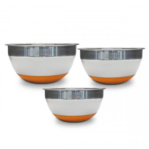 Set x 3 bowls  HOME ELEMENTS acero inoxidable
