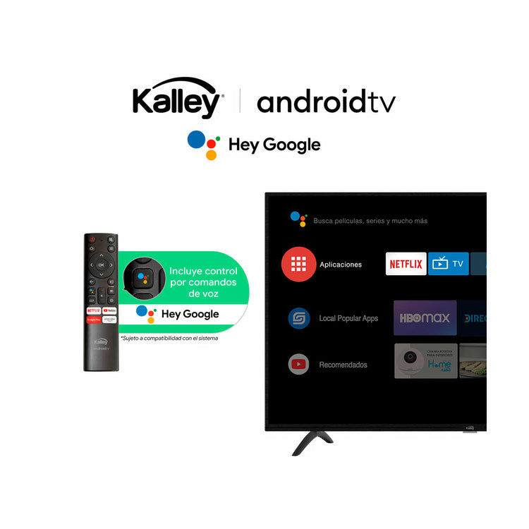 Televisor KALLEY ATV43FHDB FHD LED 43 pulgadas