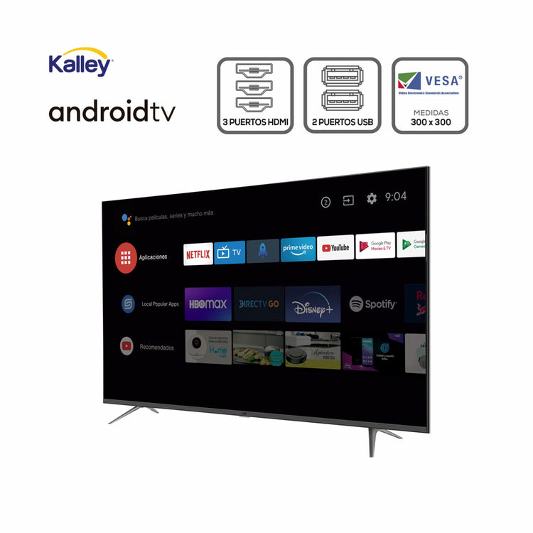 Televisor KALLEY ATV55UHD 4K-UHD LED 55 pulgadas