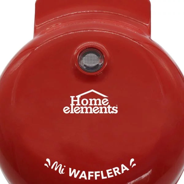 Wafflera eléctrica roja - HOME ELEMENTS