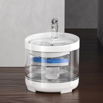 Fuente de agua silenciosa para gatos