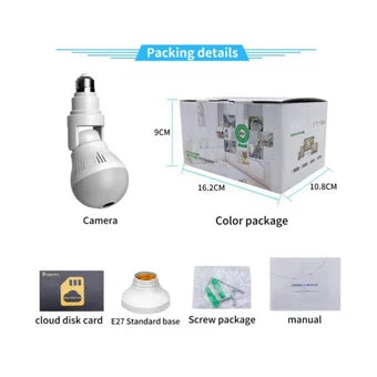 Bombillo cámara de seguridad V380