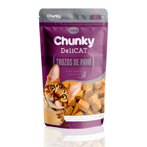 Comida húmeda CHUNKY DELICAT pavo